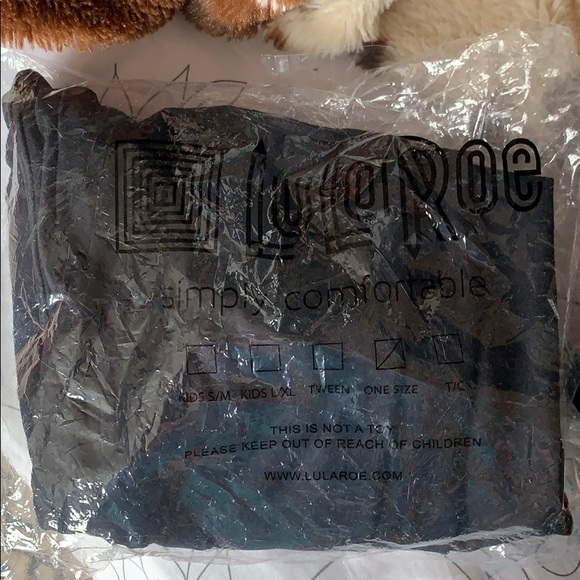 LulaRoe black leggings. OS. NIB. - Picture 5 of 5